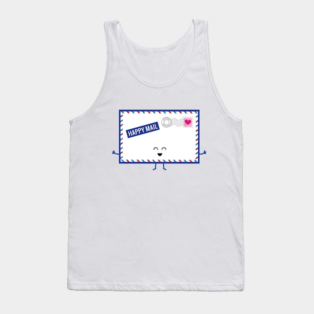 Happy Mail | by queenie's cards Tank Top by queenie's cards